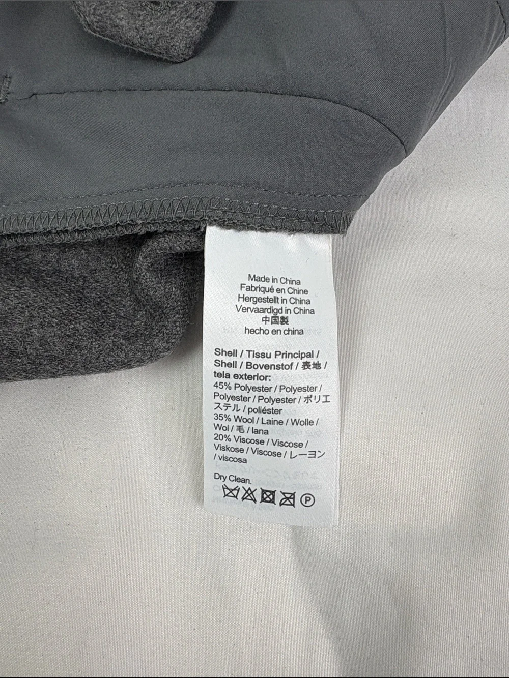 J.Crew New Women’s 22 Kate Wool Blend High Rise Straight Leg Pant